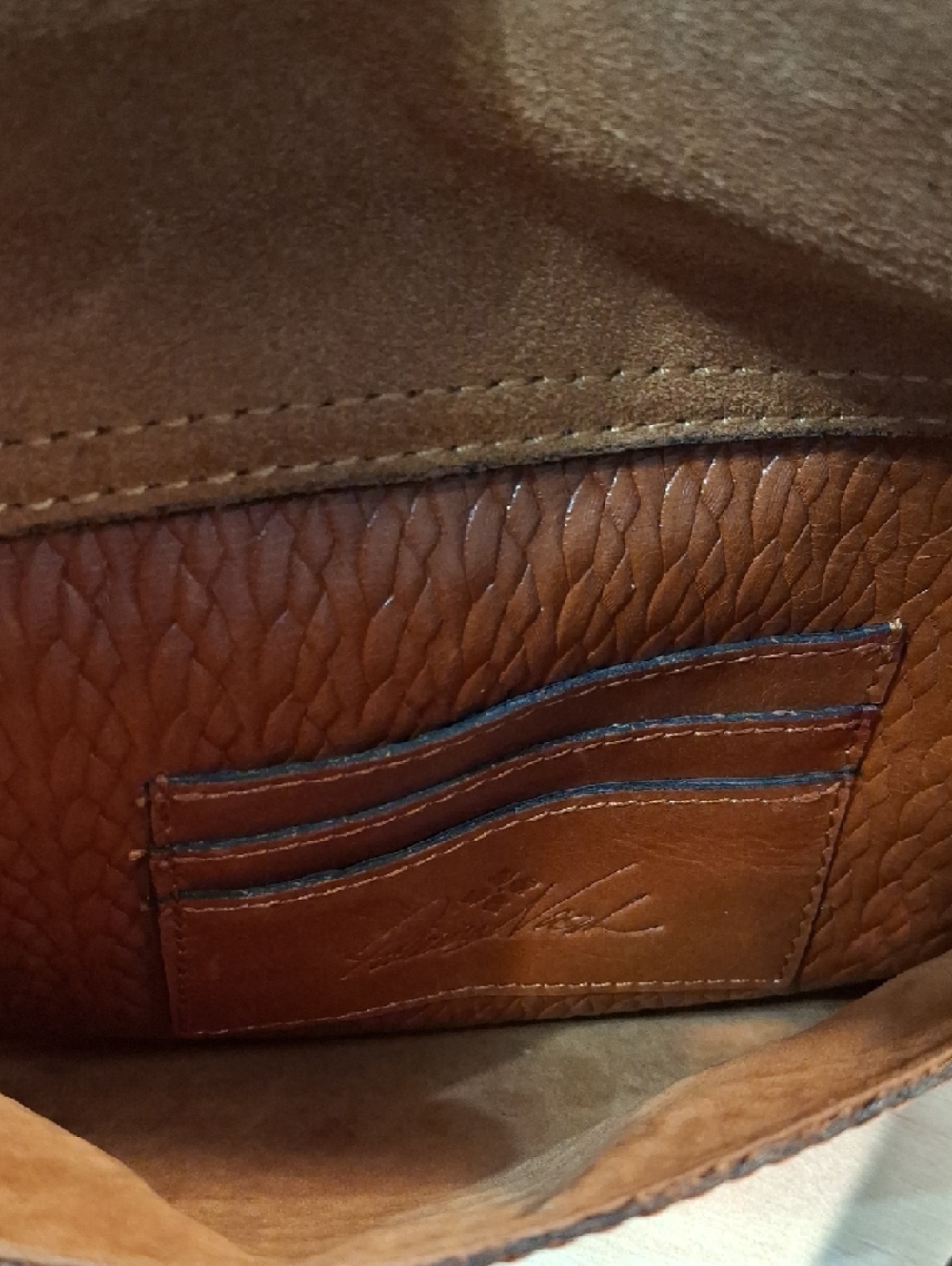 Patricia Nash Avellino Woven Leather Crossbody Bag - Picture 15 of 15